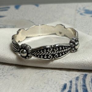 Brighton City of Lights Bangle Bracelet Silver Plated Retired Signed